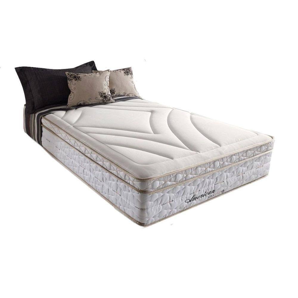 Colchão Solteirão Molas Maxspring American Pillow Top (96x203x34) - Herval