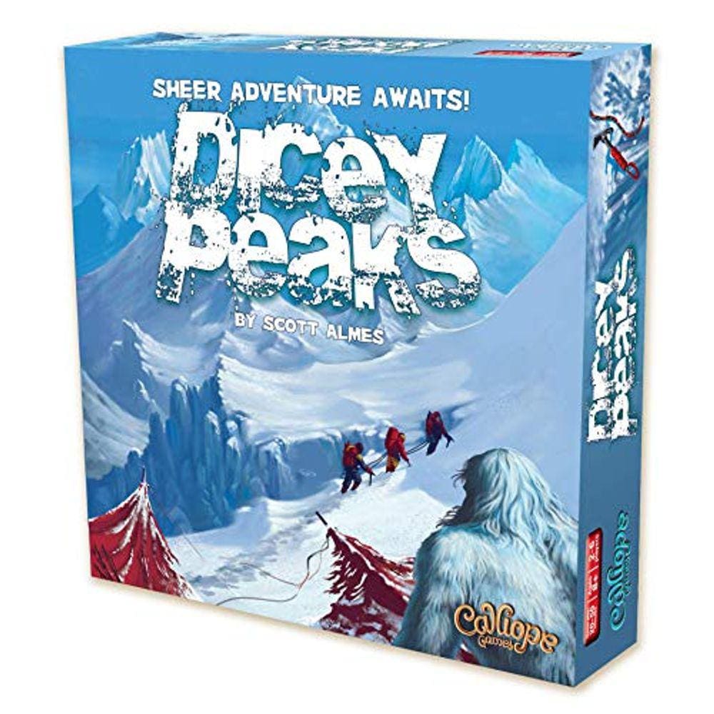 Calliope Games Dicey Peaks Jogo de Tabuleiro para 2-6 Jogadores
