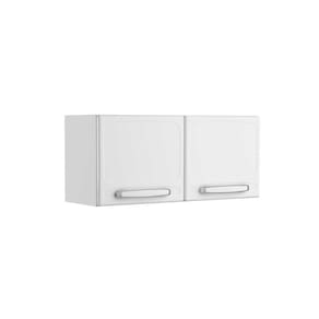 Armário Aéreo p/ Cozinha Evidence 7004 c/ 2 Portas 80cm Branco - Bertolini