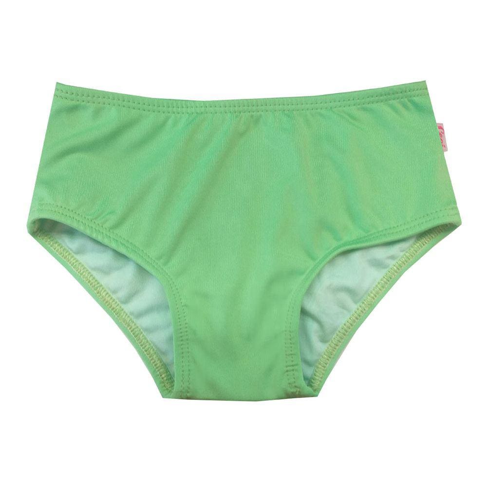Biquíni Infantil Calcinha Avulsa Verde Claro Cecí
