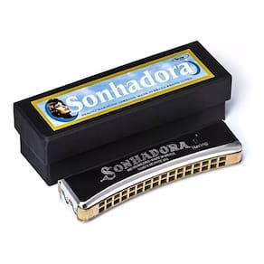 Gaita De Boca Harmônica HERING Sonhadora Em Dó HE 8332 C