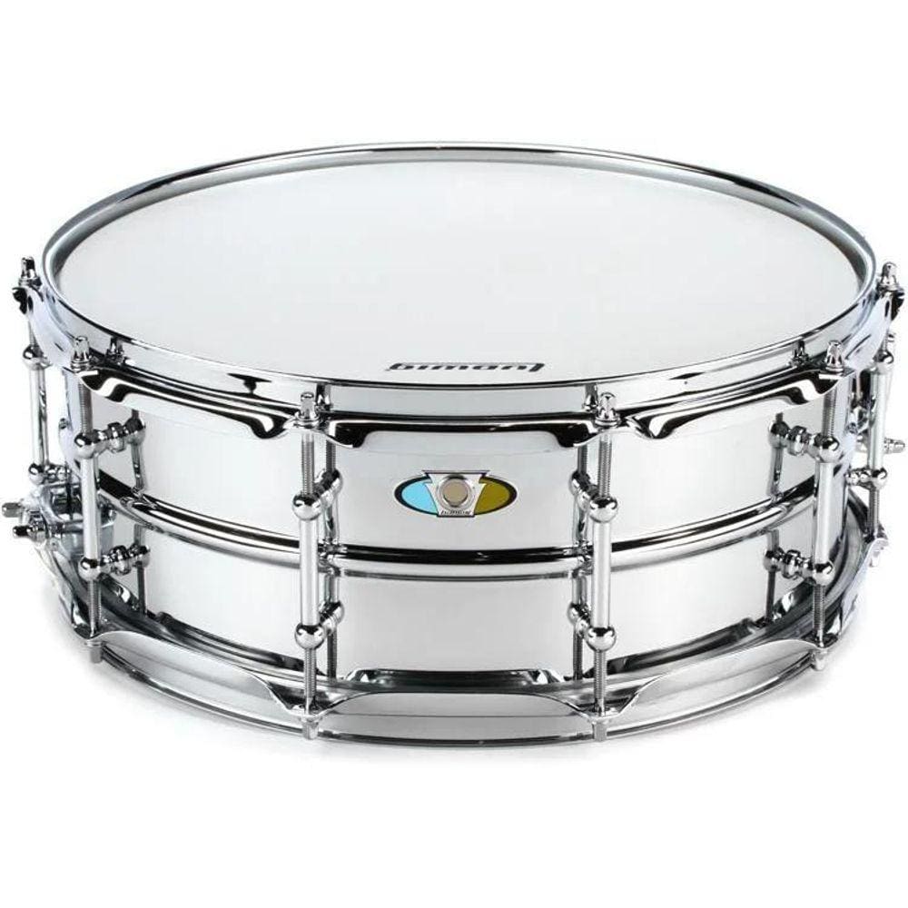 Caixa De Bateria Ludwig Supralite Steel Aço 14X5,5 / 6,5 E 8