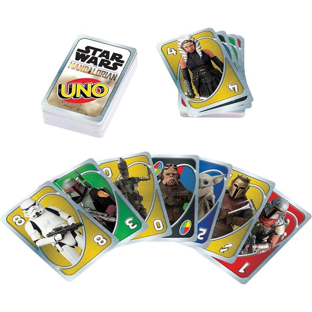 Jogo De Cartas Uno Do Star Wars Mandaloriano - Mattel HJR23