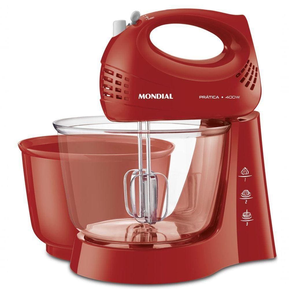 Batedeira Mondial Prática B-45-R Batedeira B-45-R 127V/60Hz .