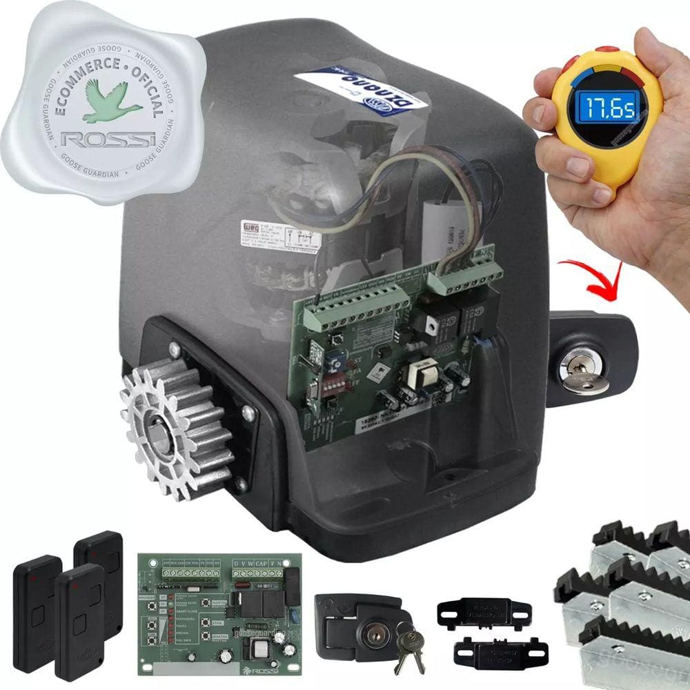 Kit Motor Rossi 1 Dz Nano Turbo 5 Crem 3 Control 600kg