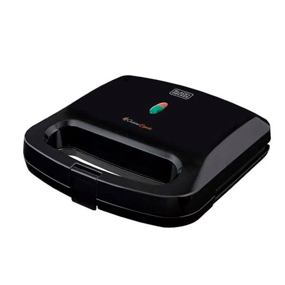 Sanduicheira Grill Gs800 Antiaderente Black Decker Preto110v