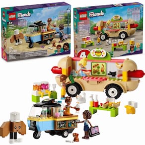 Kit Lego Friends Carrinho De Pastelaria e Hot Dog