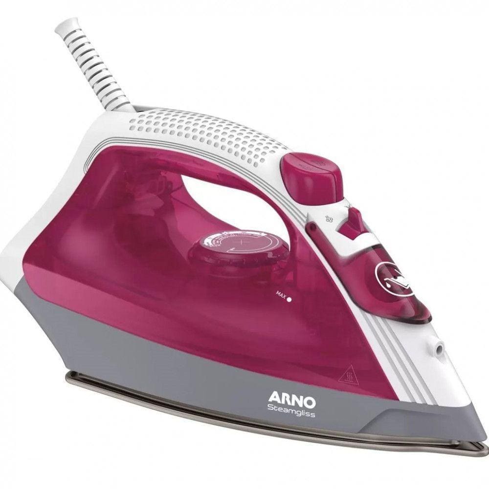 Ferro Fv1930 A Vapor Cerâmico Steamgliss 1200w Arno Rosa 110v