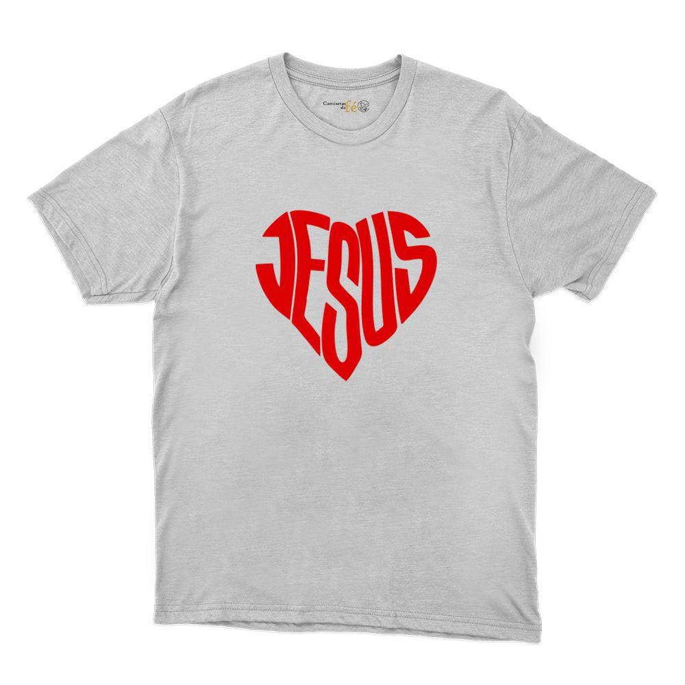 Camiseta Camisa Masculina Algodao Jesus Coraçao Pastoral Catolica Rezar Cristã