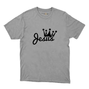 Camiseta Masculina Algodao Jesus Jerusalem Igreja Evangelico Abençoado Por Jesus Leve