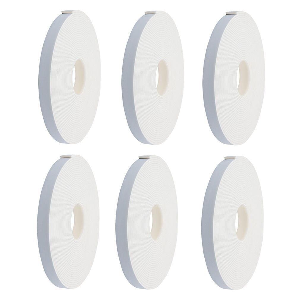Fita Adesiva De Espuma 5 Metros Kit 6 Unidades Porta Janela Batente