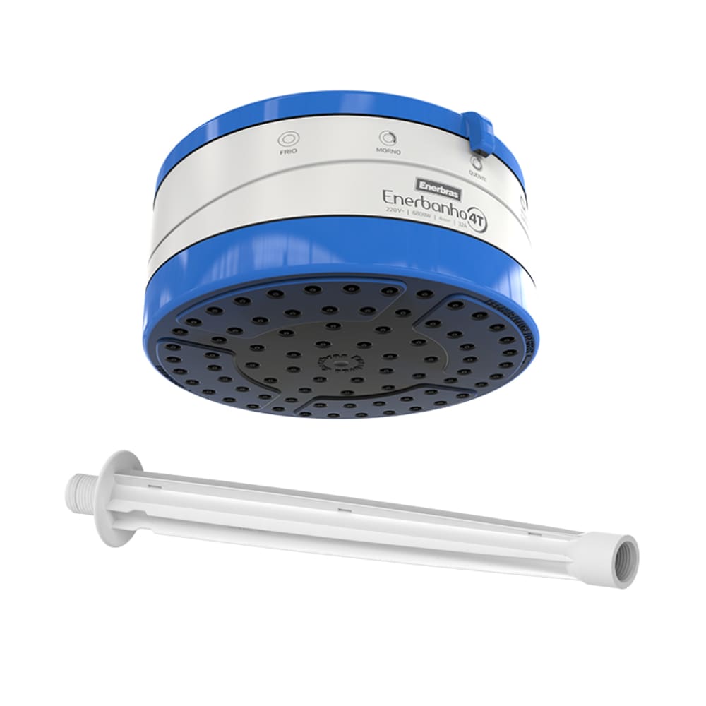 Enerbanho 4T 6800W 220V Azul Com Braco Br 30Cm