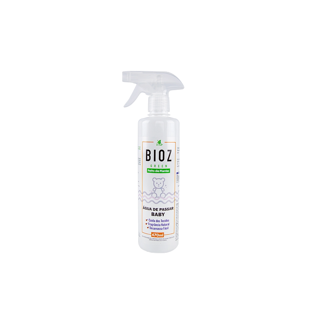 Água de Passar Roupa Biodegradável Baby BioZ Green 470ml