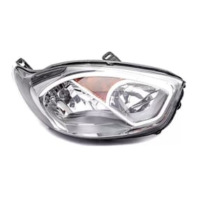 Ford Fiesta Rocam Farol Acabamento Cromado Ld Genuíno