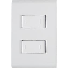 Conj 4X2 2 Interruptores Paralelos Tramontina Liz 10 A 250 V