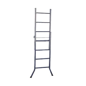 Escada 3 Em 1 Extensiva De Aço 7 E 4 Degraus 210Cm