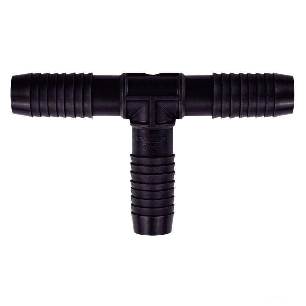 Conexão T Interna Tripla 3-4" Tramontina Para Mangueiras Tramontina