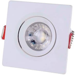 Spot Led Tramontina Quadrado 7 W 3000 K Luz Amarela Tramontina