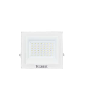 Refletor Tr Led 50w Slim Branco - Taschibra 6500k (branca)