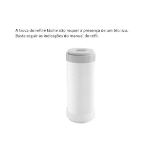 Filtro De água Loren Acqua Ponto De Uso 9.3/4" Branco - Lorenzetti