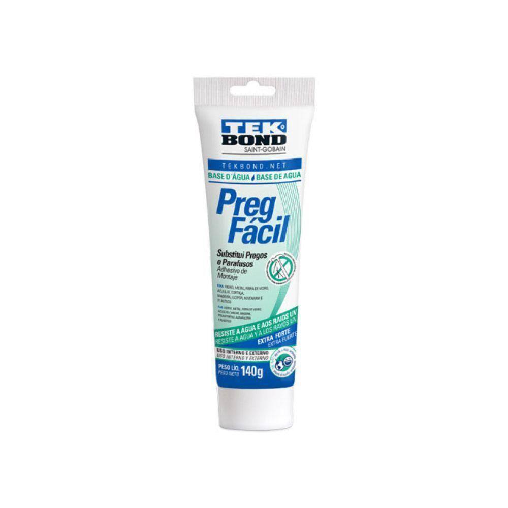 Preg Fácil Base D`água 140gr/94ml - Tekbond