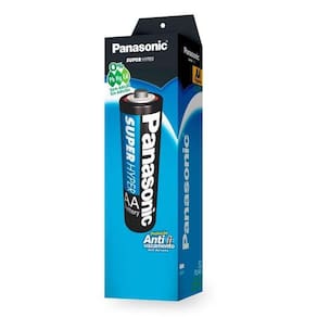 Pilha Comum Aa Pequena Panasonic Tubo Com 52 Unidades Um-3sh936 - Pç - 52