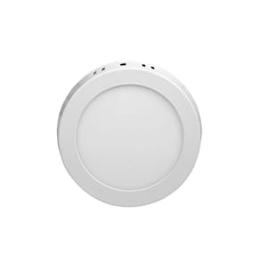 Painel Led 6w Redondo Sobrepor - Taschibra 3000k (amarela)