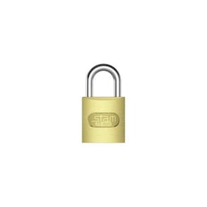 Cadeado Zamac Latonado - Stam 20mm