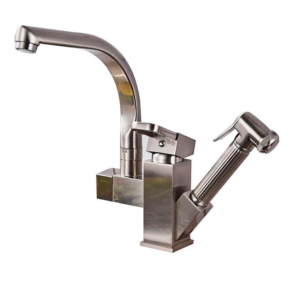 Torneira Ducha De Luxo 360º Gourmet Cozinha Ajustavel Monocomando Misturador Quente Frio 2 Em 1