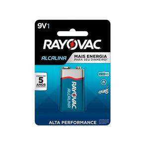 Bateria Alcalina 9v Rayovac Cartela C-1