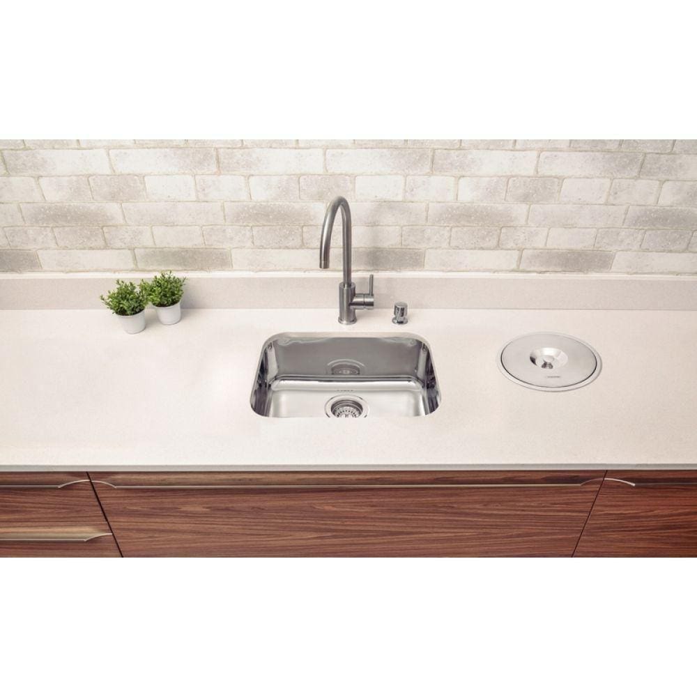 Cuba de Embutir Lavínia 47x30cm 21,5 L em Aço Inox Alto Brilho