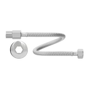 Engate Flexivel Trancado Inox 60cm M X F - Censi