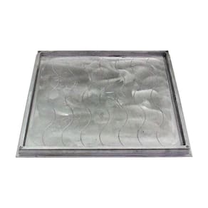 Tampa Tampão Simples Rebaixado Para Cerâmica Vedação 60X60Cm