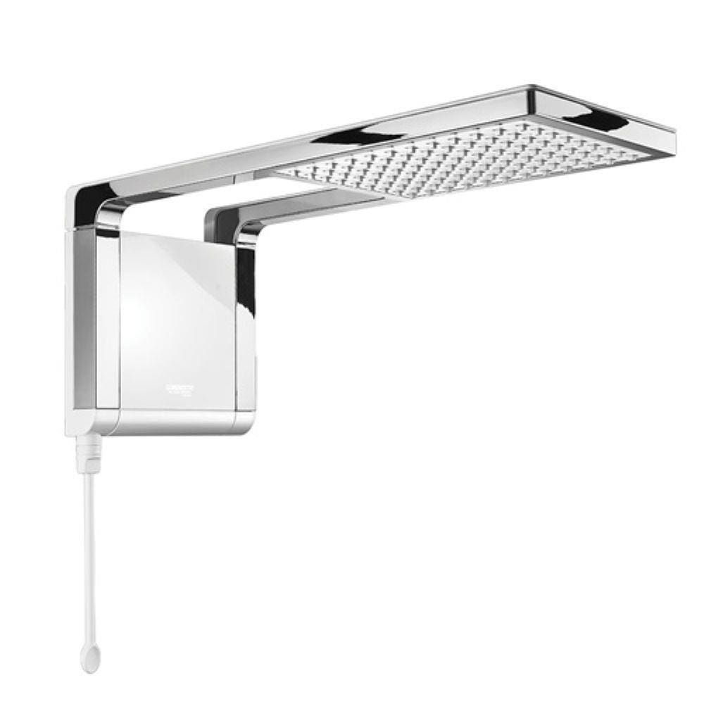 Ducha Chuveiro Acqua Storm Alta Performance Lorenzetti - Branco E Cromado Voltagem:220v 220v
