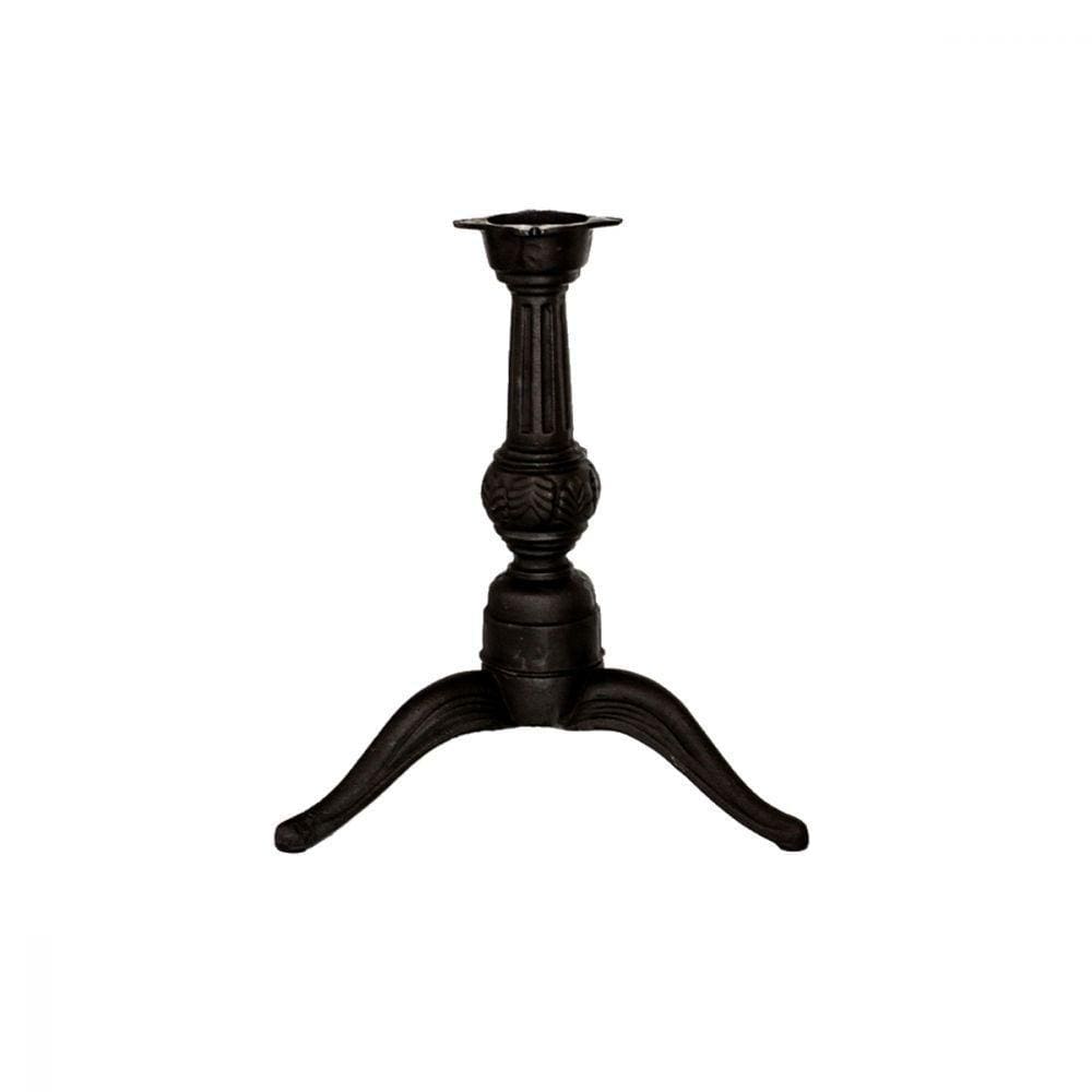 Pé De Mesa Base Verona Jardim Em Ferro Fundido 70X63Cm