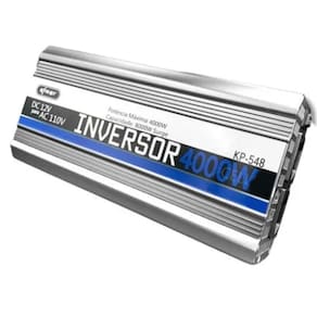 Inversor De Tensão 12v Pra 110v 4000w Veicular Com 2 Tomadas