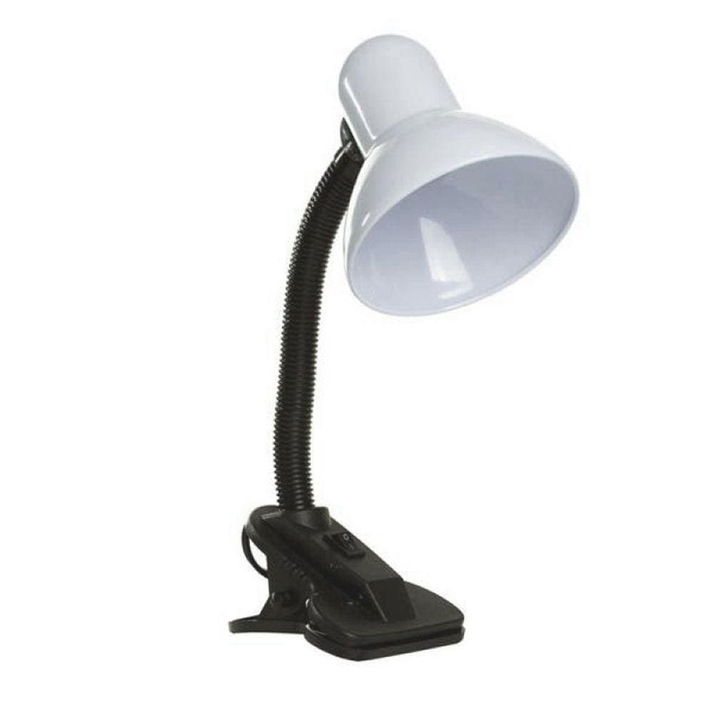 Luminaria De Mesa Articulavel Com Garra Presilha Sala Abajur