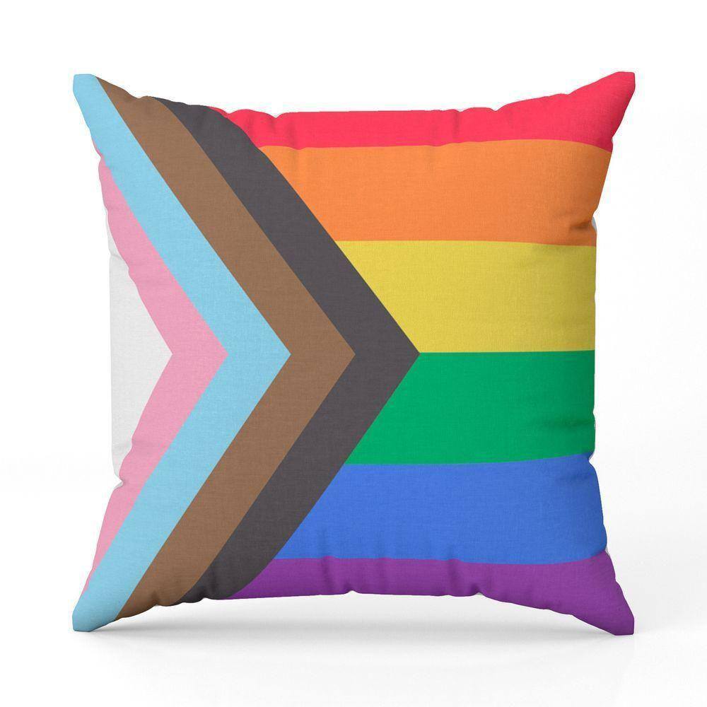 Capa De Almofada Avulsa Estampada Bandeiras Lgbt Cores 45cm X 45cm Cor Lgbtqia