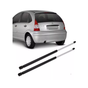 Par De Amortecedor Tampa Traseira Porta Malas Citroen C3 Até 2012