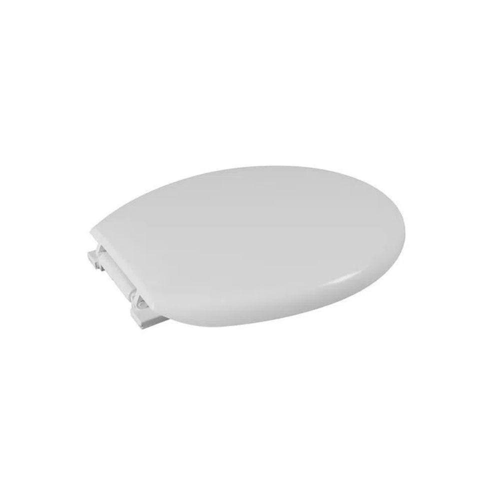 Assento Almofadado Oval - Astra Branco