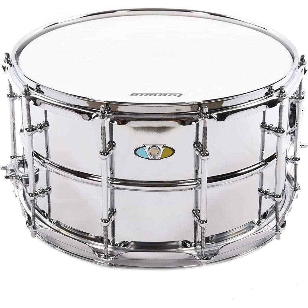 Caixa De Bateria Ludwig Supralite Steel Aço 14X5,5 / 6,5 E 8