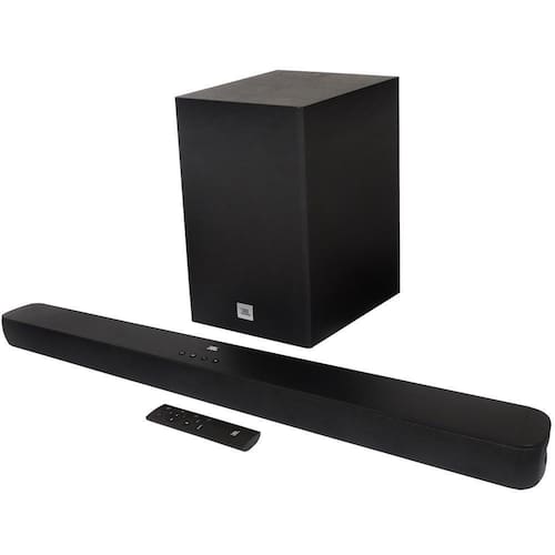 imagem-Caixa JBL Soundbar 2.1 Canais, 110W RMS, Bluetooth, JBLSB180BLKBR, HARMAN JBL