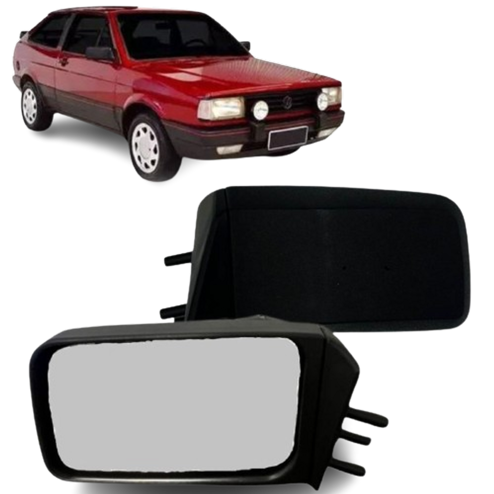 Par Retrovisor Gol Quadrado Parati Saveiro Voyage Sem Controle