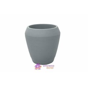 Vaso Egípcio Tramontina Em Polietileno Cimento 46 Cm Tramontina
