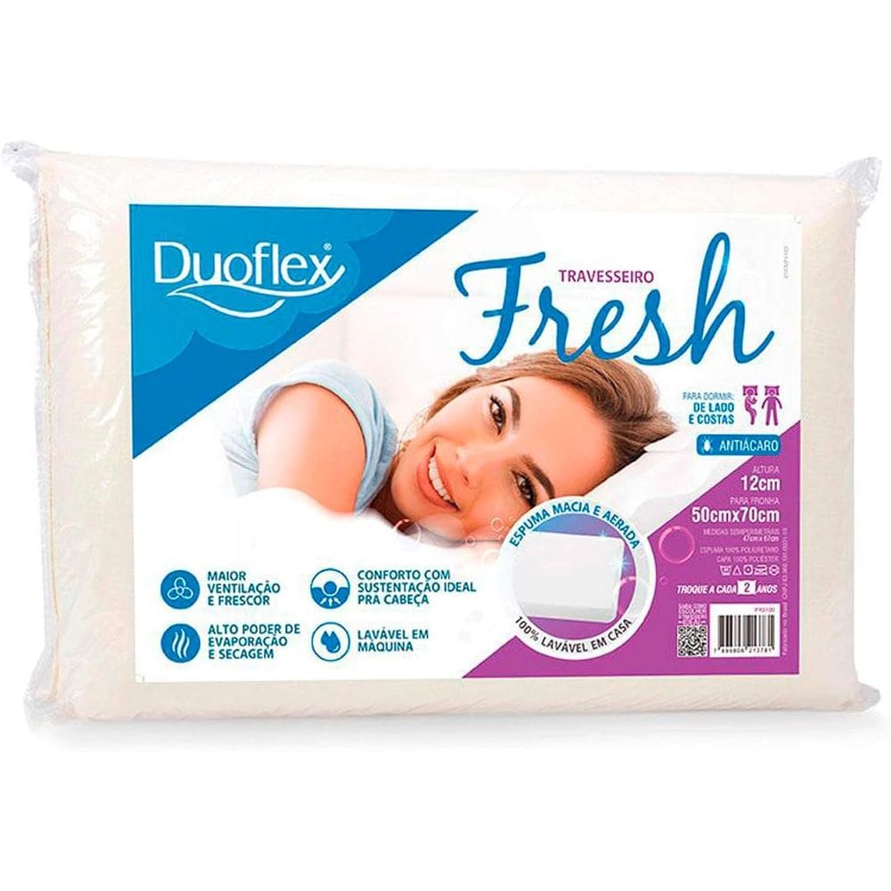 Travesseiro Duoflex Gomos Fresch - 50x70