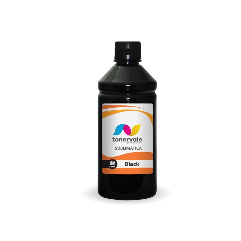 Tinta Sublimatica Para Epson L395 L396 L380 T664 Bk 500ml