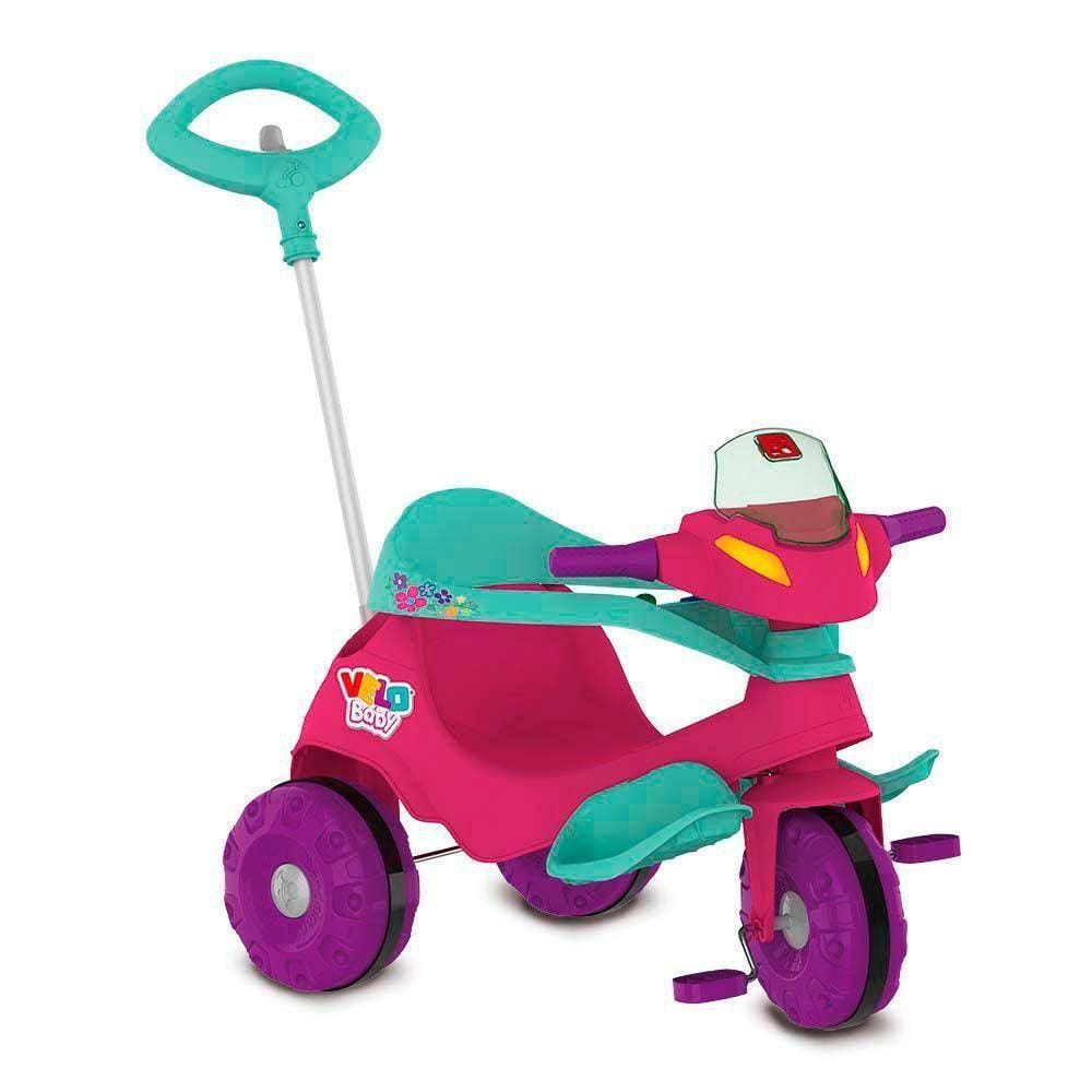 Velobaby Passeio E Pedal 357 Bandeirante Rosa