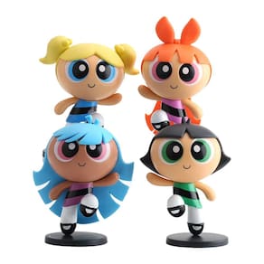 Kit 4 Bonecas Meninas Super Poderosas Powerpuff Girls