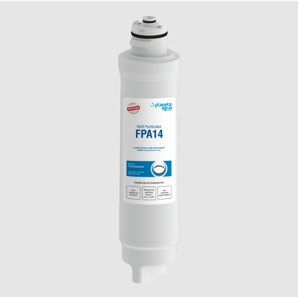 Filtro Refil Fpa 14 Compatível Electrolux Pa21g, Pa26g 1162