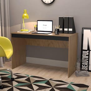 Escrivaninha Mesa Gamer B23 Nova Mobile Mel/Preto